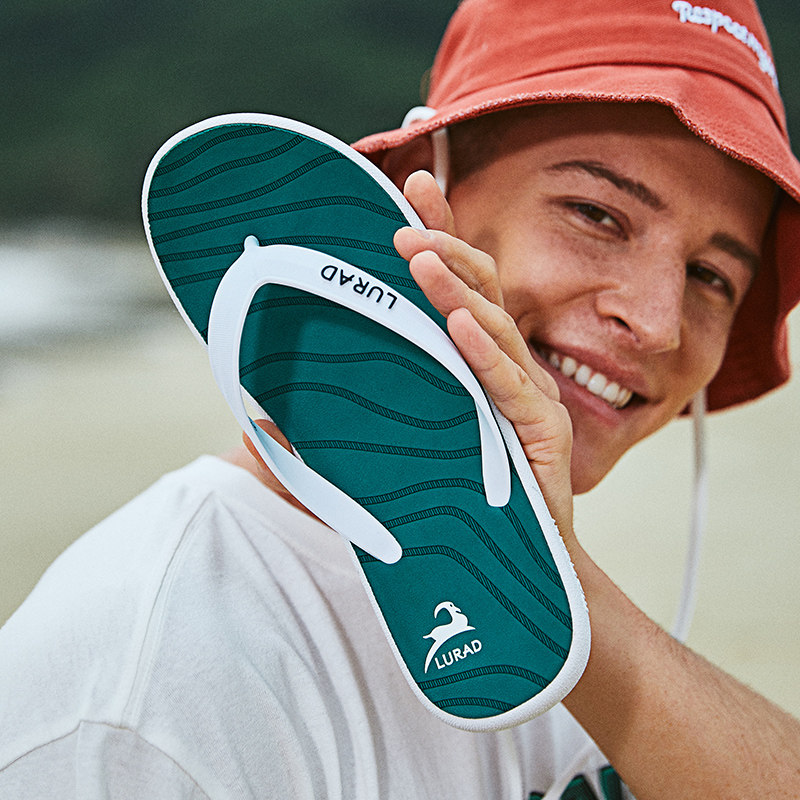 夏季户外穿休闲人字拖男士耐磨夹脚拖鞋度假防滑耐磨沙滩鞋潮流,流行男鞋,人字拖,淘宝优惠券,粉丝福利购,淘宝优惠卷