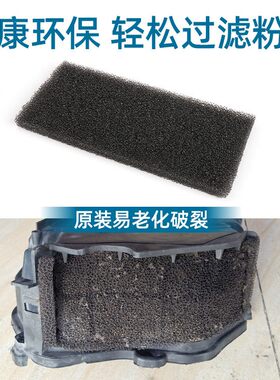 适用宝马5/7系520li 523 525 730 F18空调鼓风机海绵进风口滤网五