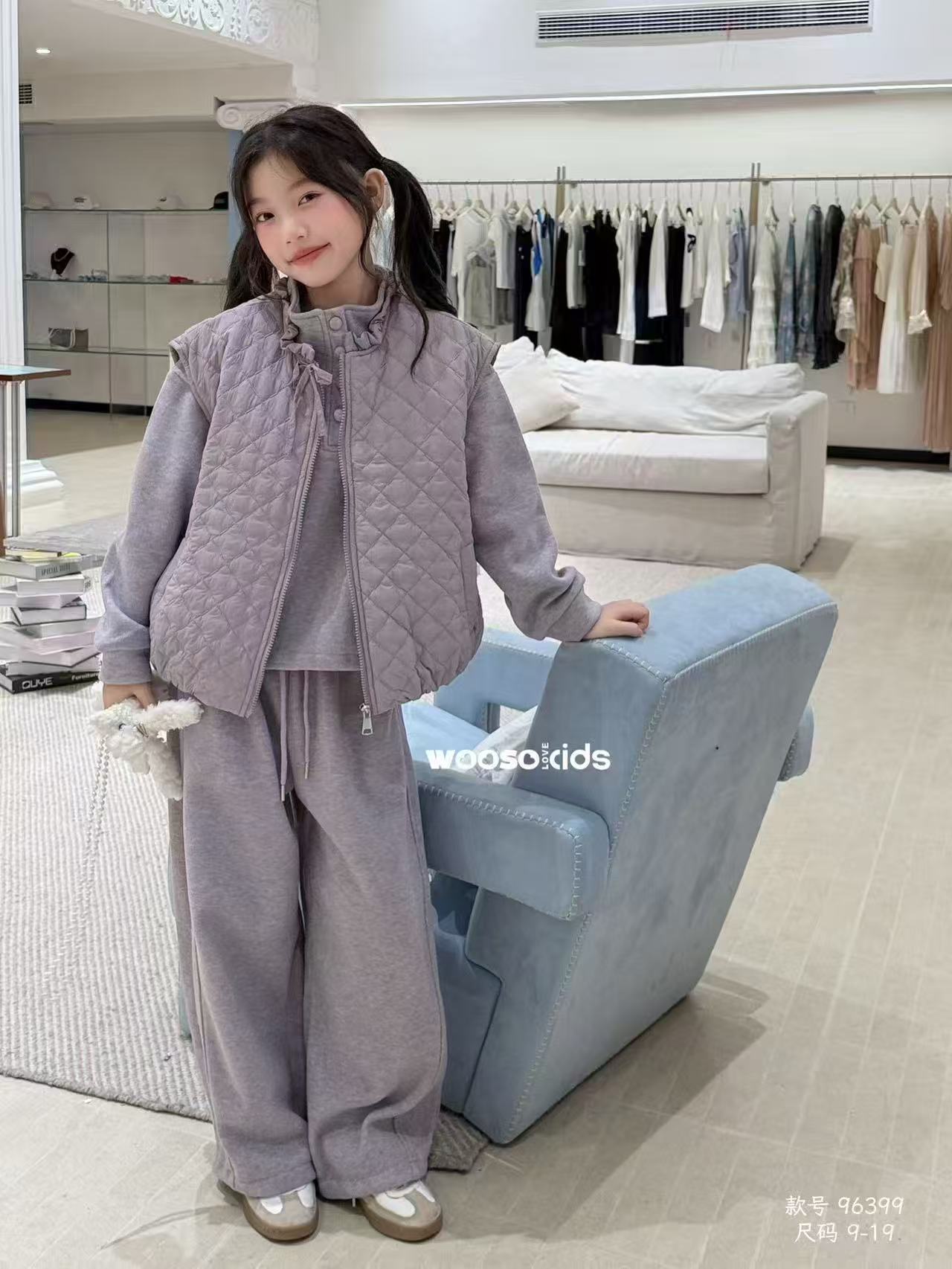 2026韩系女童休闲卫衣套装秋套装