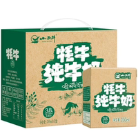 5月16号产的货 青海特产小西牛牦牛纯牛奶200ml*12/箱   南京直发