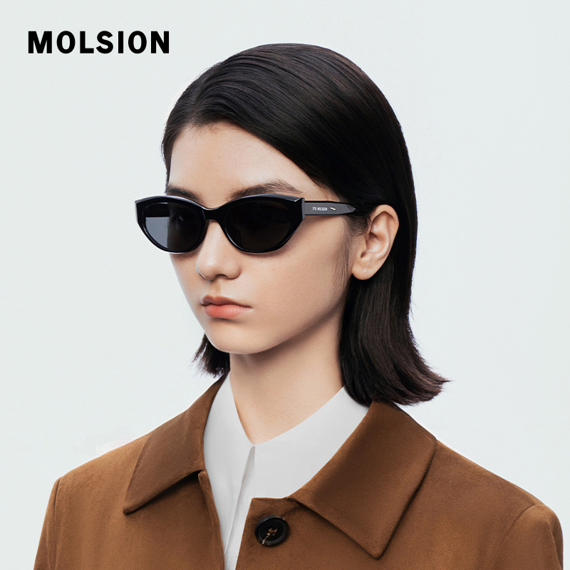 Molsion/陌森防紫外线偏光墨镜女