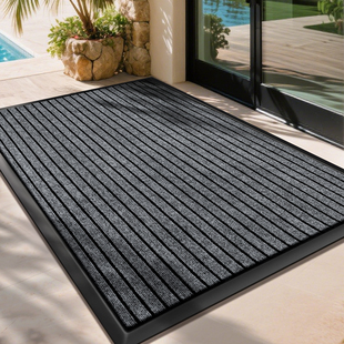 高端入户门地垫进门脚垫别墅除尘防滑脚踏垫商用户外店铺门前地毯