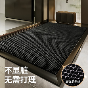 门口地垫豪宅无味TPE进门除尘防滑耐磨脚垫高端耐脏入户门地毯