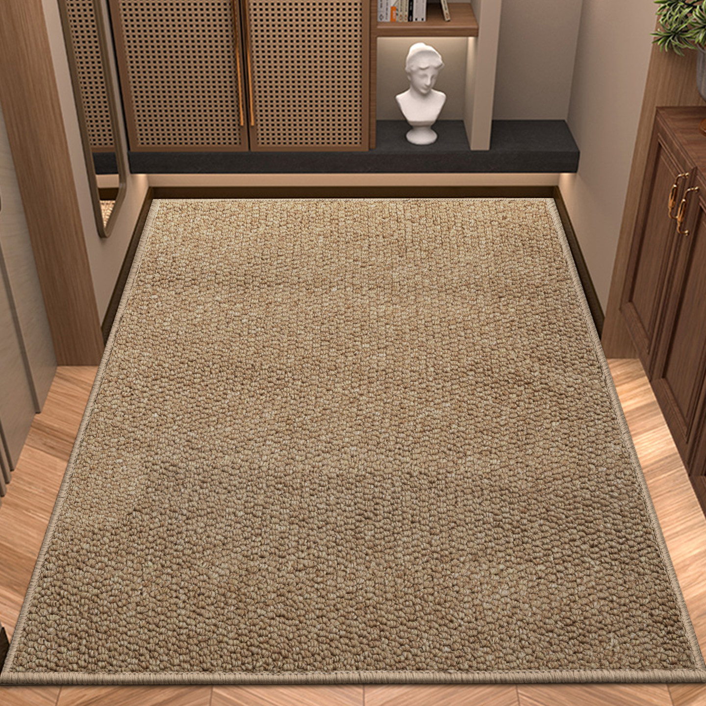 入户门地垫新款家用彷剑麻进门室内客厅地毯耐脏加厚脚垫可裁剪,居家布艺,入户地垫,淘宝优惠券,粉丝福利购,淘宝优惠卷