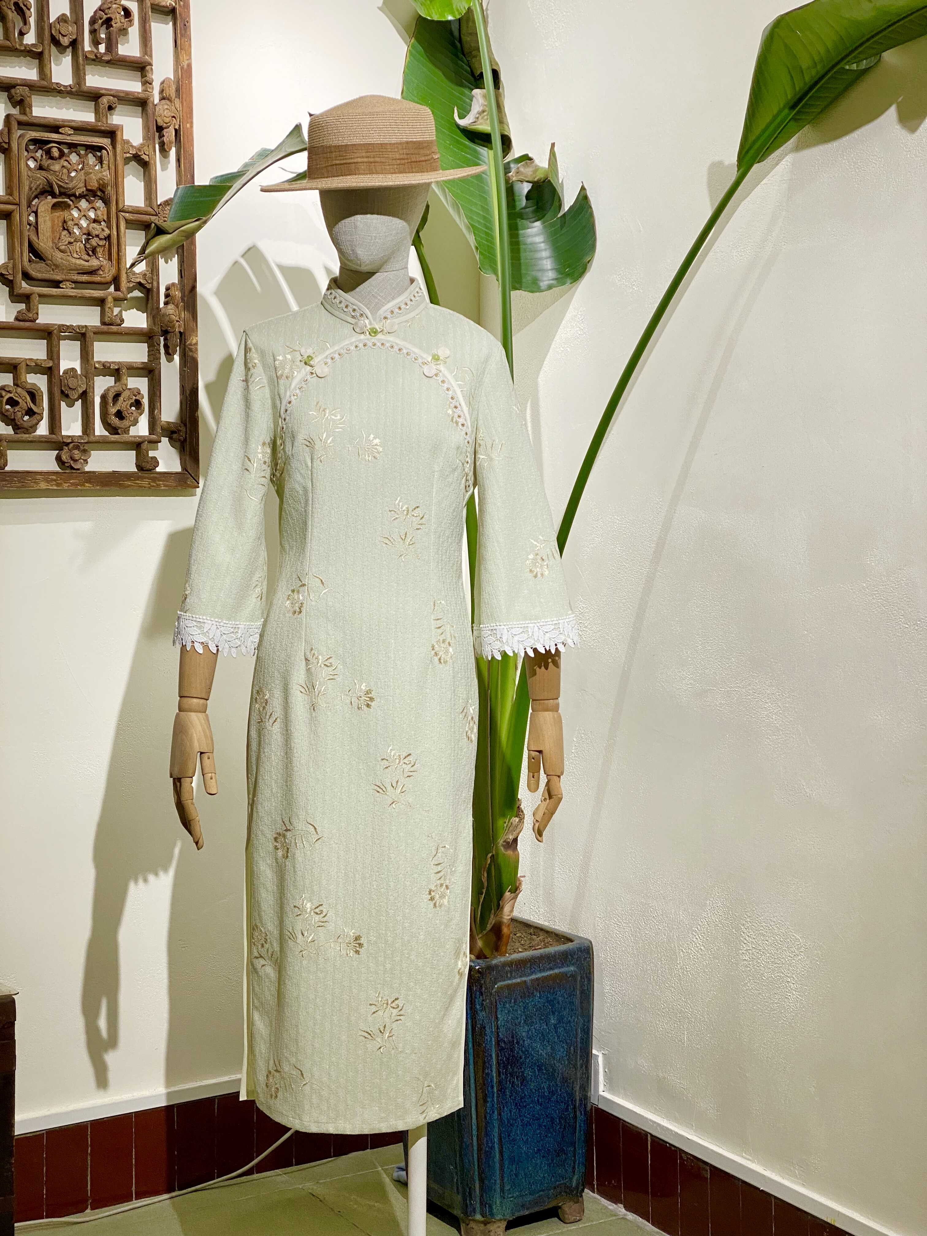 秋季复合蕾丝倒大袖清新新款