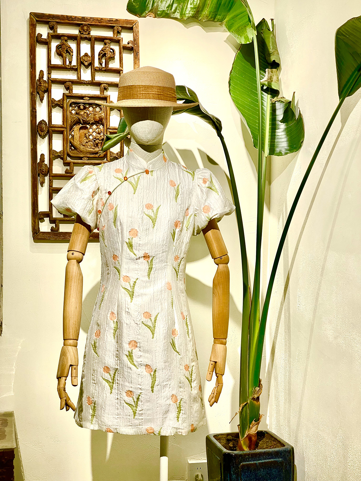 不退不换特价处理短款旗袍