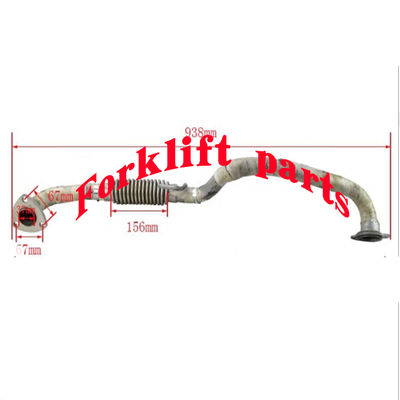 TOYOTA丰田叉车配件2Z发动机7FD20-30排气管17401-23440-71高质量