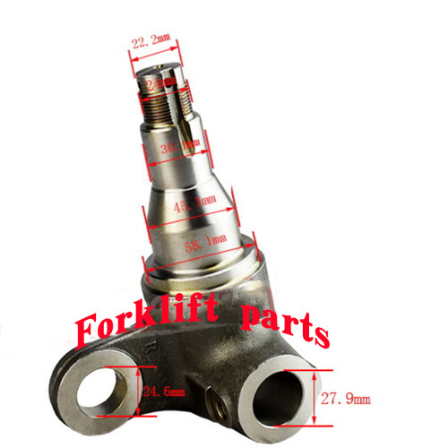 toyota丰田叉车配件8FD10/20/30后桥转向节羊角43211-23321-71优