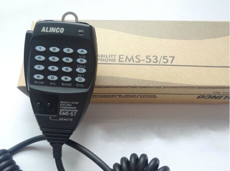 DR620/635 DR430/435/135车载电台EMS-53/57话筒ALINCO手柄咪