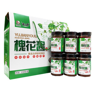 酱二邪安阳内黄槐花酱220g*6瓶礼盒下饭拌面酱咸菜黄豆酱河南特产