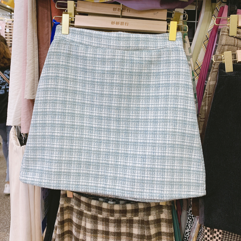 [Small fragrant wind lattice new pattern Sense of design A small minority Paige Show thin Short skirt Package hip A word skirt 100686in the Women's clothing/Boutique , Skirts  category - from Buy2taobao.com to provide professional Taobao agent buy service