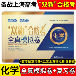 4套专题复习卷 化学 11套全真模拟卷 上海高中化学辅导书 含答案 双新合格考 高二高三适用对标高考精准训练预测考题 全真模拟试卷