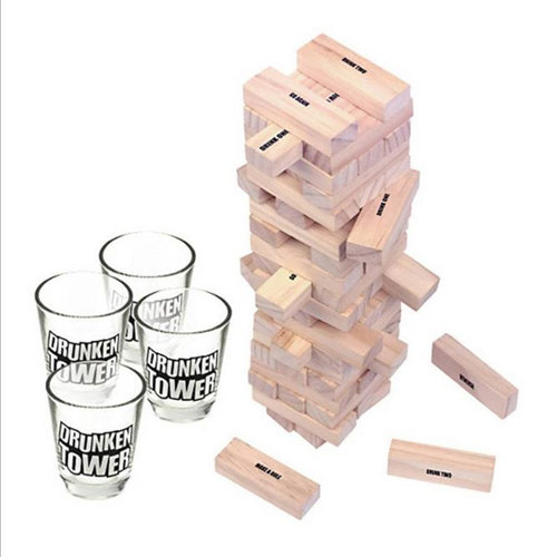 积木木酒吧玩具创意喝酒