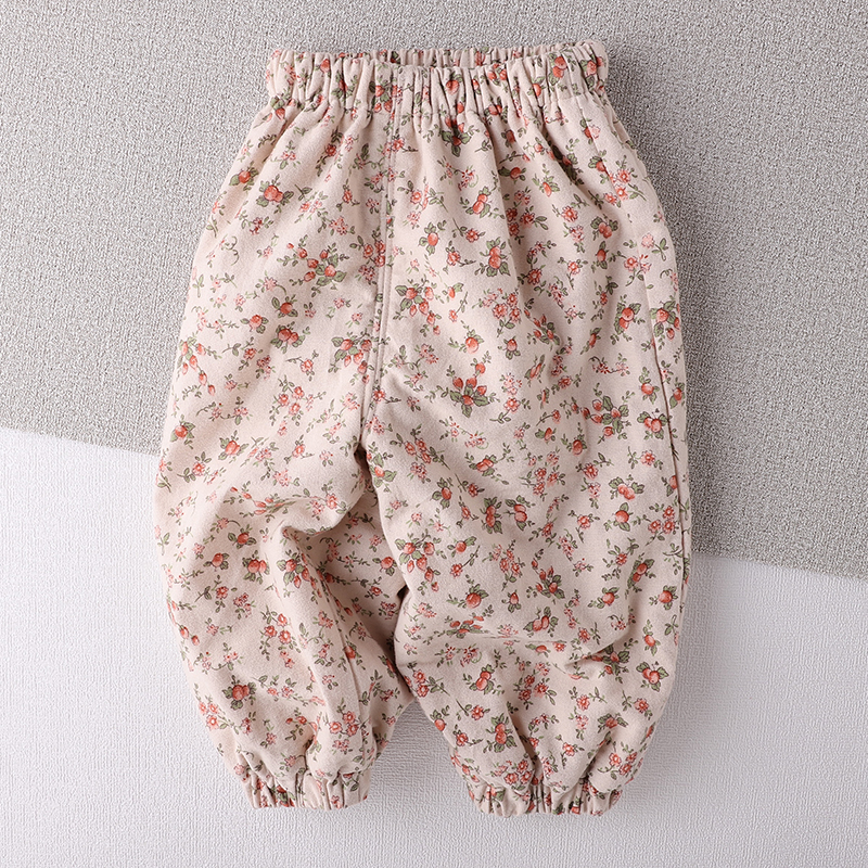 加绒休闲秋冬长裤女童