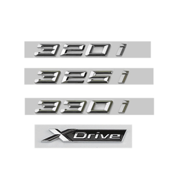 宝马320325330车标字标尾标