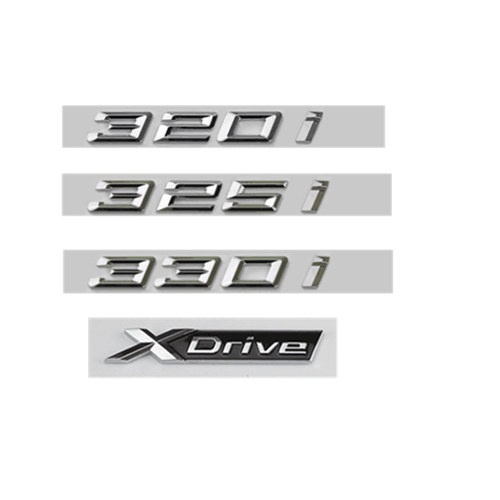 宝马320325330车标字标尾标