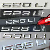 530Li 适用于宝马520Li 528Li 525Li 535Li车标尾标后标 523Li