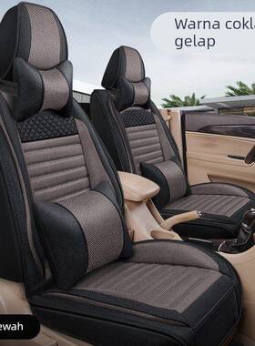 美版丰田塞纳Sienna座套七座专用全包亚麻布艺汽车坐垫四季座椅套