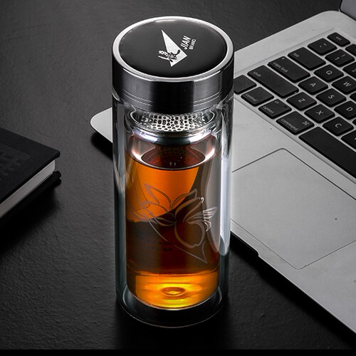 富光500ml加厚商务礼品玻璃杯