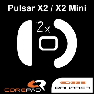 核派Corepad Pulsar XliteX2miniX3V2V3V4CL ZywOo派世特氟龙脚贴