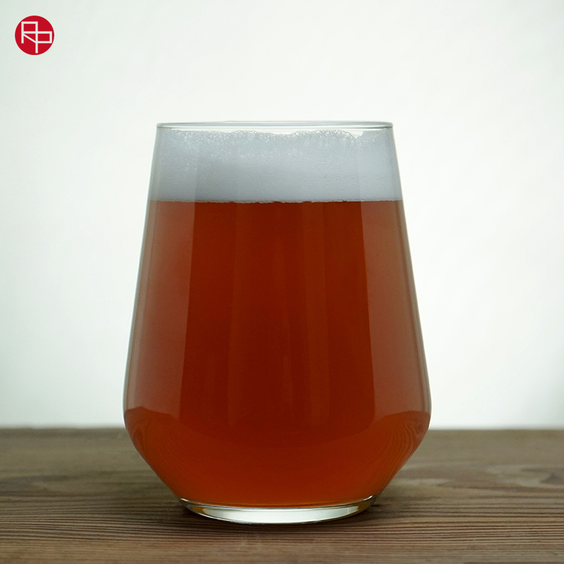 进口精酿啤酒杯菱角球形杯世涛