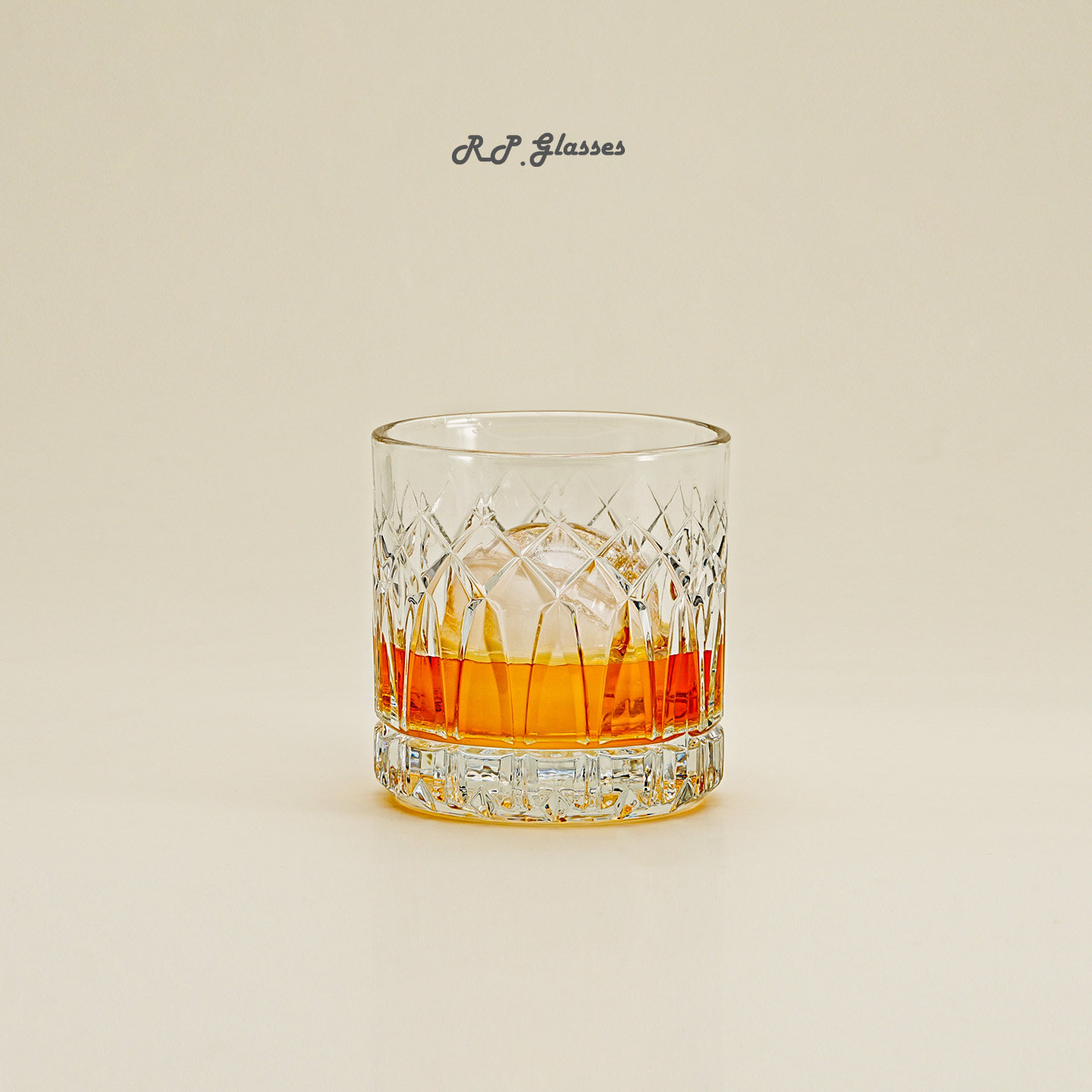 进口威士忌杯刻花ROCK洋酒杯