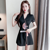 舒适修身 2026新款 夜总店性感改良旗袍连衣裙女夜场时尚 制服短裙