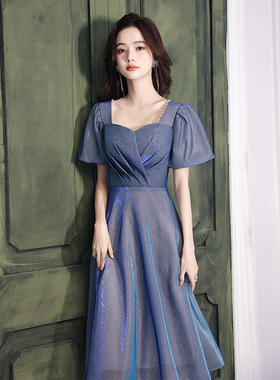 晚礼服女2026新款轻奢小众高端平时可穿高级感法式连衣裙成人冬天