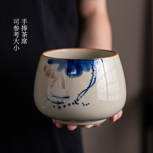 草木灰茶渣缸渣桶废水缸茶道茶台建水缸家用办公轻奢功夫配件