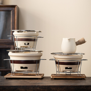 围炉煮茶烤火炉套装器具全套家用工具室内围聚罐罐茶烤奶茶壶碳炉