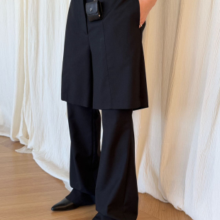 西裤 26年早春假两件设计百搭设计款 505626 MORE WAIT