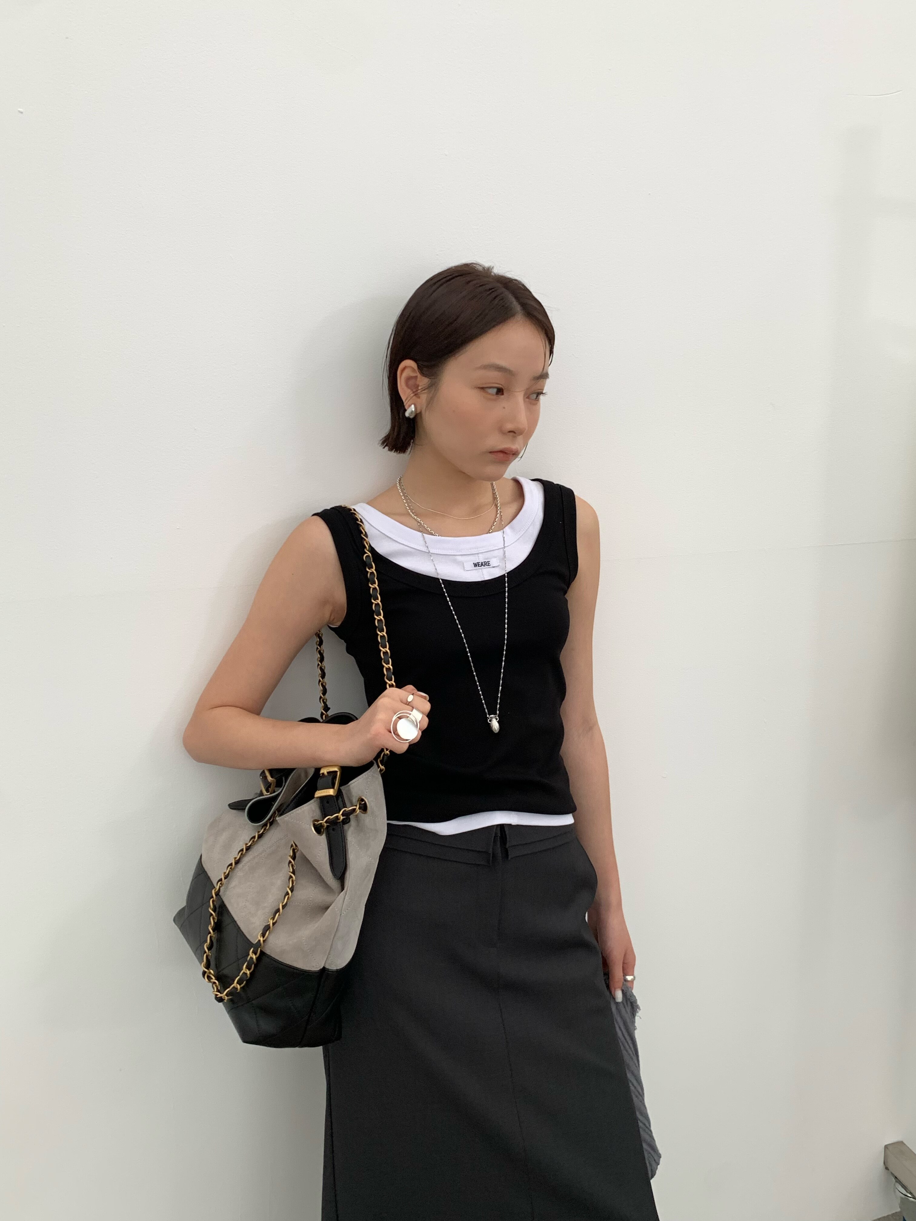 waitmore韩系早秋新款背心