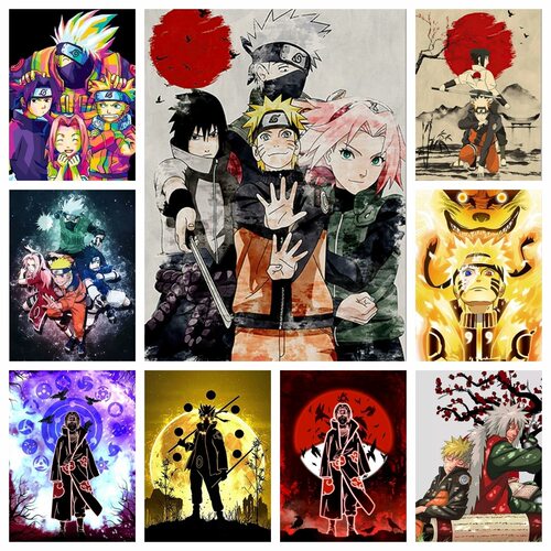 Vintage Classic Anime Poster Kraft Posters Print Decorations