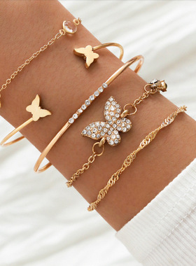 New Bracelet Set Women's bangle Cross border Jewelry手链饰品