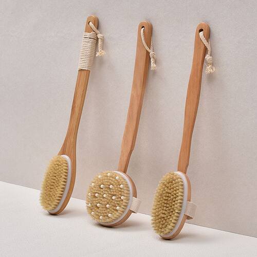 Shower Brush Long Handle Back Scrubber Body Exfoliator