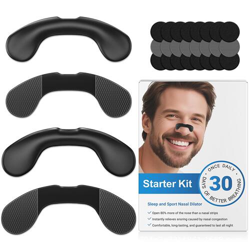 60/30/10PCS Black Nose Strips Extra Strength Nasal Strips Be