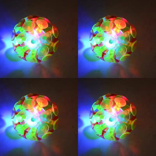 glow sticky ball suction ball sucker ball luminous 吸盘球