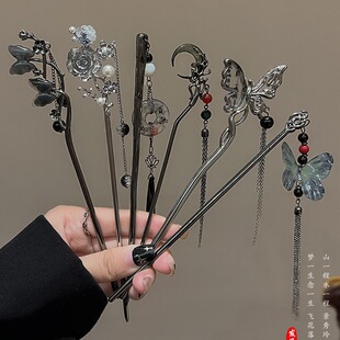 Chinese Style Elegant Wood Hair Stick For Women Girl Hairp S