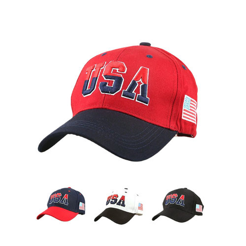 American Flag Rivet baseball cap, Sunshade Hat ,Hip-hop cap