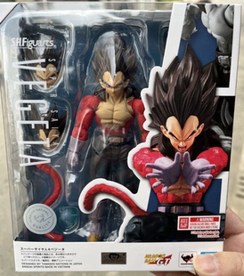 现货 万代 SHF 龙珠GT 超四 贝吉塔 超级赛亚人4 赛亚人王子 手办