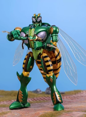 全款预售ROBOT TOYS RT-D02黄蜂勇士D系列超能勇士变形玩具模型