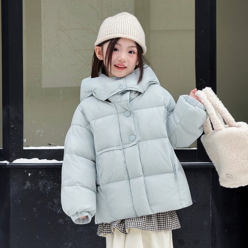 儿童羽绒服90白鸭绒加厚保暖外套