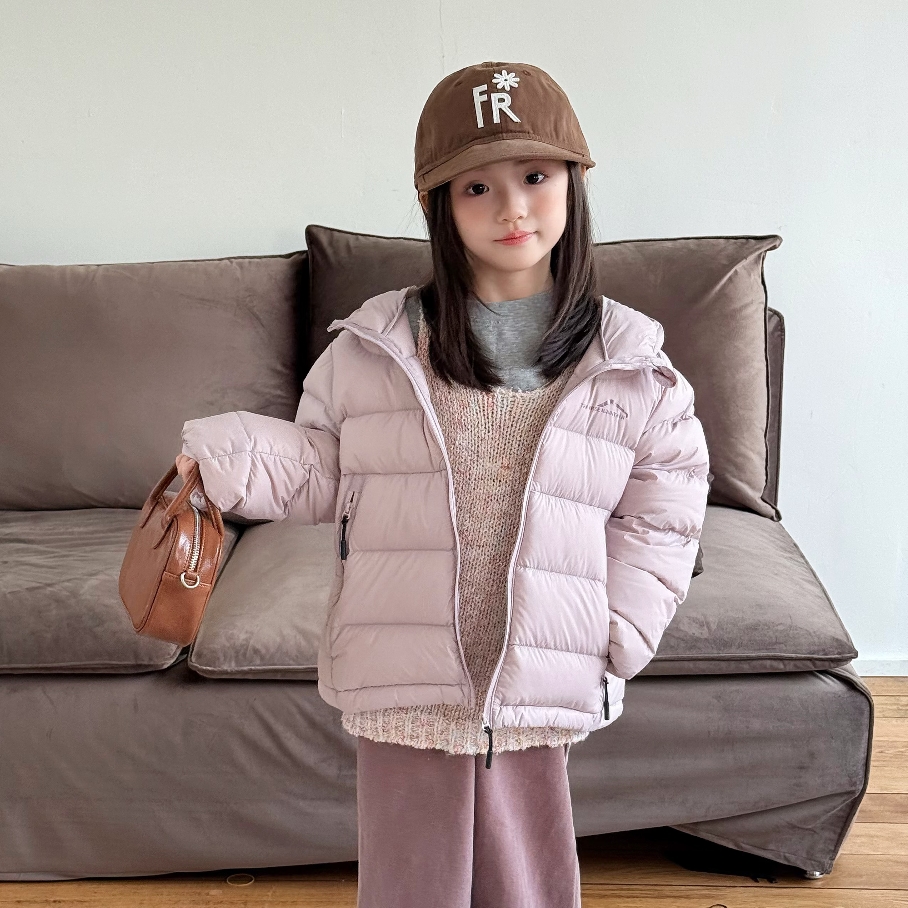 女童羽绒服2025新款儿童冬装90绒男童宝宝中大童三防保暖连帽外套