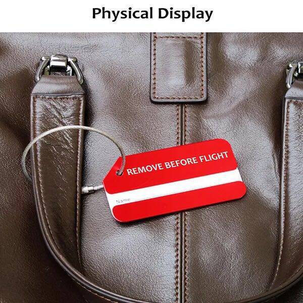 Please Remove the keychain, bag hanger and luggage tag before the flight thumbnail 7