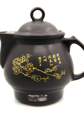 Care 科力佳2L/3L机械黑色连体陶瓷保健壶药煲煎药壶BJH-20A(30A)