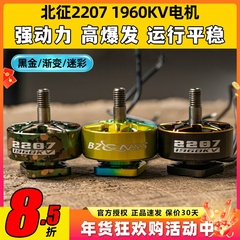 北征2207电机5寸穿越机电机无刷电机FPV无人机1960kv穿云竞速花飞