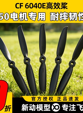 航模遥控飞机配件 6040E螺旋桨 2450电机专用6X4E高速螺旋桨 耐摔