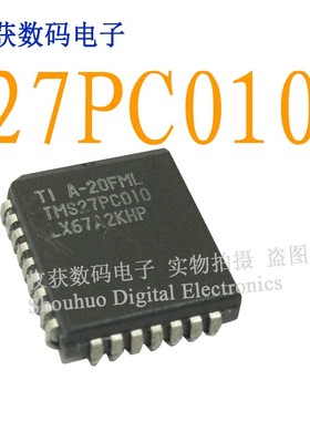 TMS27PC010 逻辑芯片液晶屏PLCC-32数字存储继电器驱动板模块IC