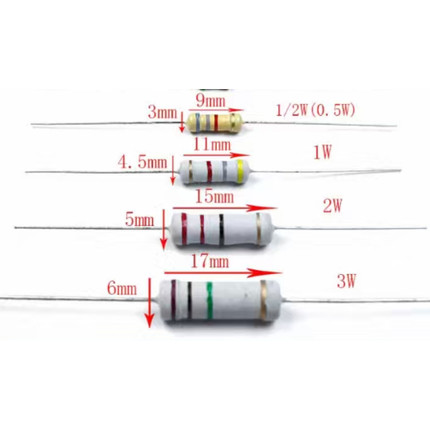 2W0.1/0.15/0.22/0.25/0.27/0.33/0.39/0.47-3ΩJ电阻继电器模块