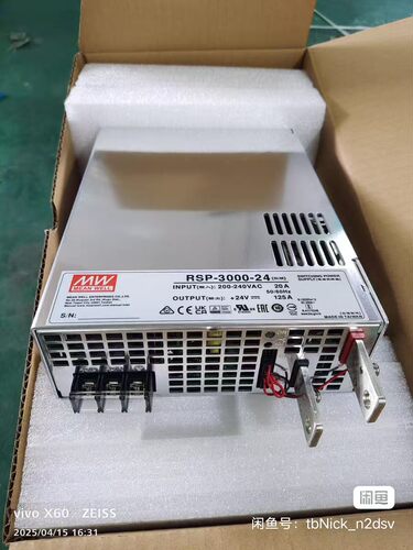 RSP-3000-24台湾明纬开关电源24V125A3000W，二手95新的带包装